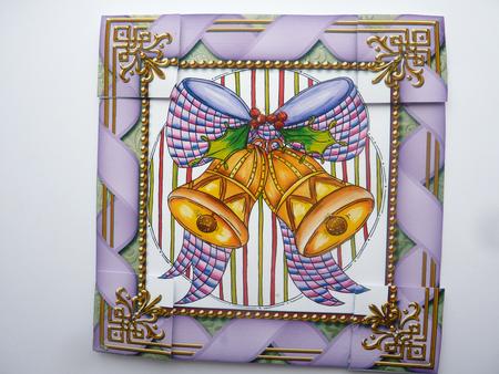 Christmas Bells Ribbon 8inch Picture Sheet by Rosina Walker