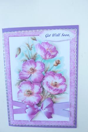 Lovely Cerise Poppies  by Rosina Walker