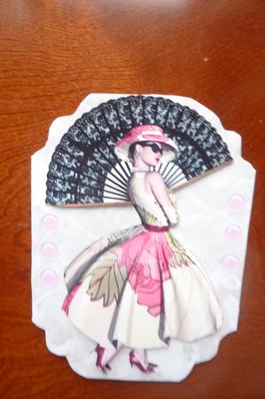 Lady in Pink by Rosina Walker