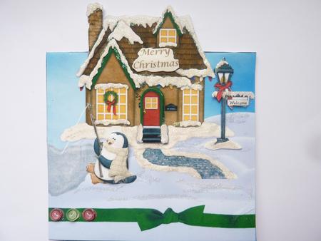 Winter Joy Over the Edge by Rosina Walker
