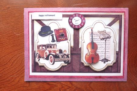 Male Card Nostalgia by Rosina Walker