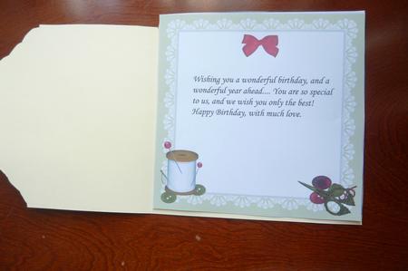 Sewing Insert by Rosina Walker