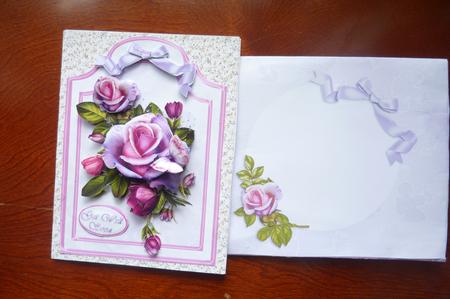 Rose Romantica Multi Occasion Shaped Card Kit by Rosina Walker