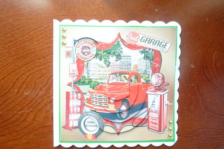 1950's Car Suff for Dad Pyramid by Rosina Walker