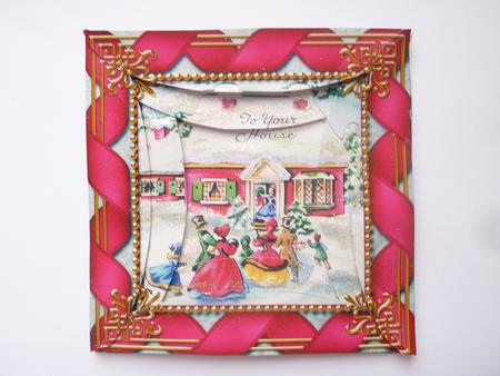 Yo Your House Square Spiral Rounded Edge Stacker by Rosina Walker