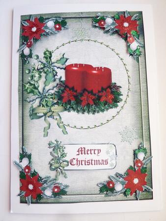 Christmas Candles by Rosina Walker