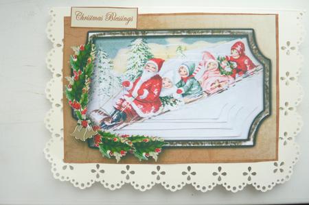 Santa's Sleigh Ride by Rosina Walker