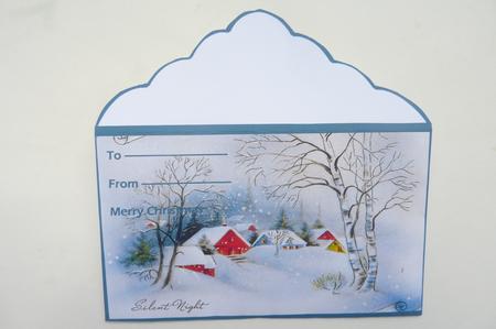 Winter Scene Money Wallet by Rosina Walker
