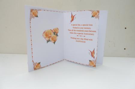 Insert for Fifty Golden Years by Rosina Walker