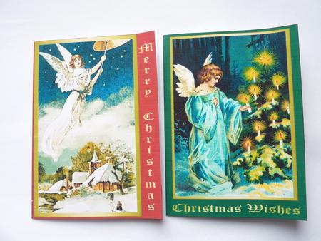 Vintage Christmas Notelets 21 by Rosina Walker