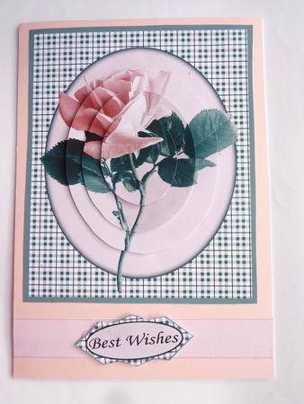 Rose Pyramid in Pink and Grey by Rosina Walker