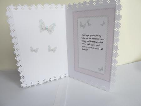 Pearl Edged Frame Series - Pink Insert by Rosina Walker