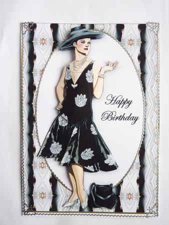 Classy Birthday Girl by Rosina Walker