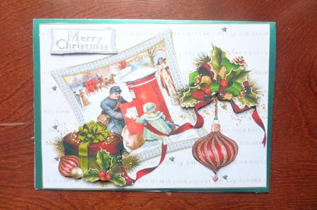 The Vintage Christmas Postie by Rosina Walker