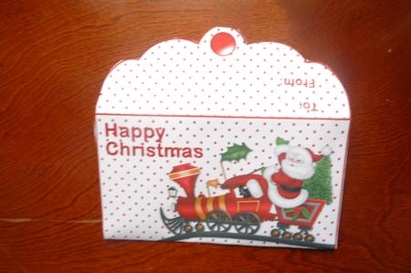 Santas Train Money Wallet by Rosina Walker