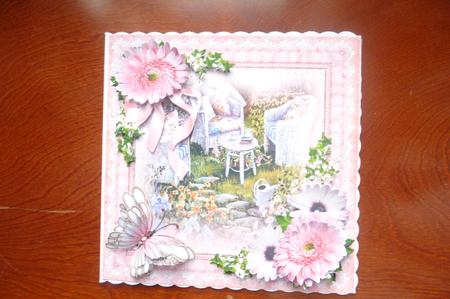 8x8 Afternoon Tea with Flowers Mini Kit by Rosina Walker