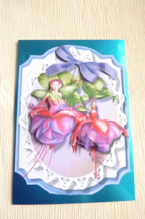 Beautiful Fushiar Fairy by Rosina Walker