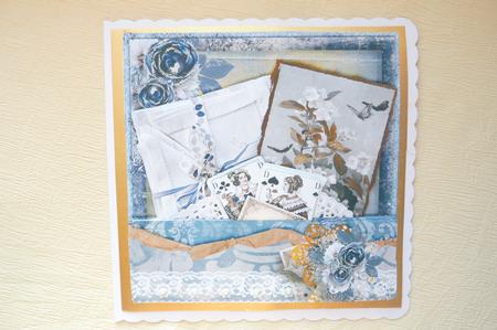 Good Luck Cardtopper with Inlet 134 by Rosina Walker