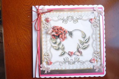 Lacey Heart Card Topper 2 by Rosina Walker