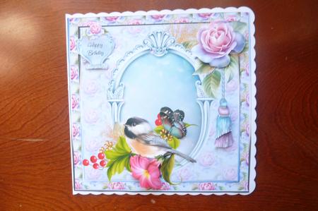 Bird and Flowers Mini Kit by Rosina Walker