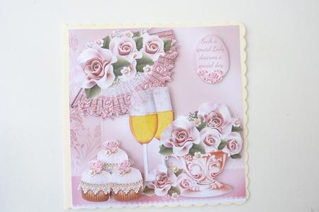 Pink Iced Birthday, Wedding, Anniversary Mini Kit by Rosina Walker