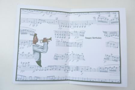 Music Man Blank Insert by Rosina Walker