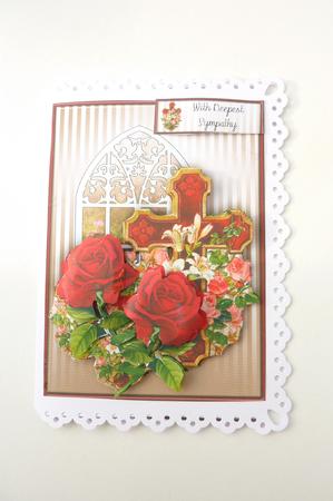 Thinking of You Sympathy Card by Rosina Walker