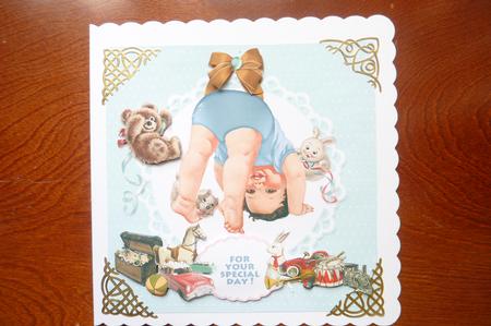 It's a Boy 2 Decoupage Mini Kit by Rosina Walker