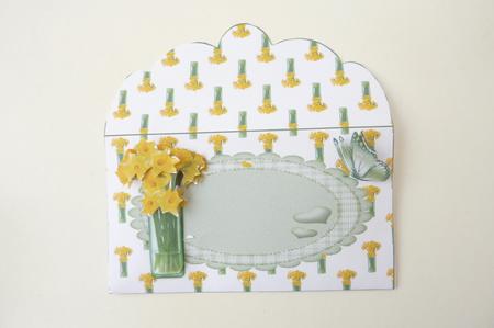 A Vase of Daffodils Money Wallet by Rosina Walker