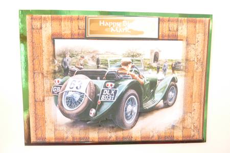 Taking a Ride in a Lovely Vintage Sports Car by Rosina Walker