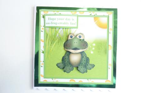 Hope Your Day is Un-frog-ettably Fun! by Rosina Walker