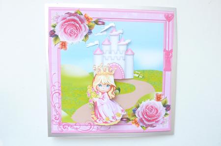 Princess Castle Birthday Ages 3-9 Mini Kit & Decoupage by Rosina Walker
