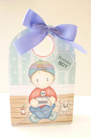 Gaming Andy Large Gift Bag by Rosina Walker