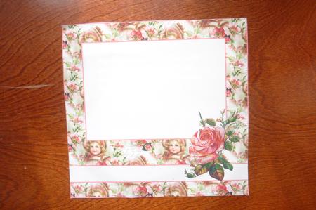 Vintage Girl Insert by Rosina Walker