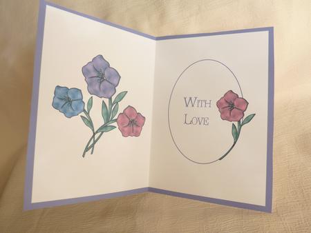 Floral Insert 5 by Rosina Walker