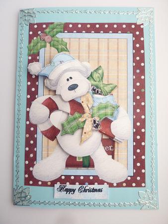 Chistmas Bear by Rosina Walker