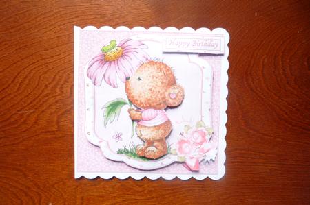 A Flower from Ted Quick Card by Rosina Walker