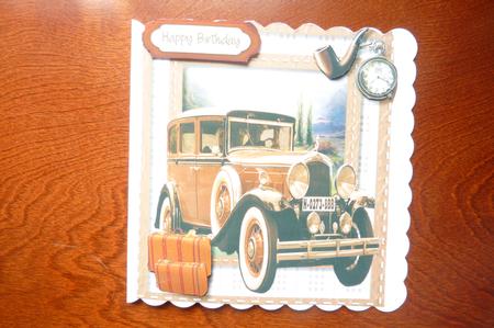 Beautiful Vintage Car for Any Man  by Rosina Walker