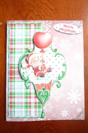 Mini Kit - Santa Down the Chimney- Over the Edge #2 by Rosina Walker