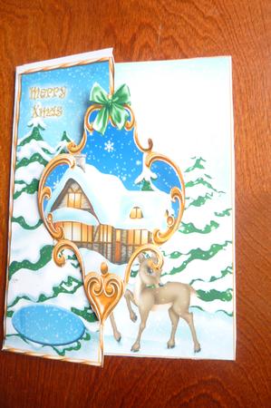 Mini Kit - White Xmas- Over the Edge #5 by Rosina Walker