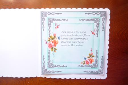 Butterfly and Flower Insert Turquois by Rosina Walker