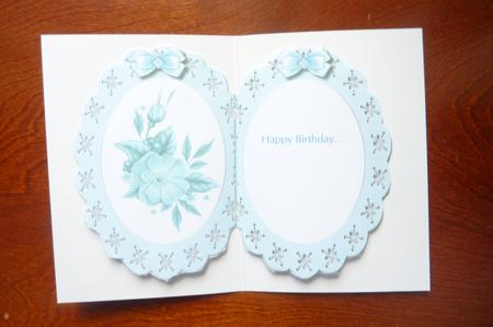 Incert Aqual Floral  by Rosina Walker
