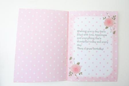 Pretty Pink Roses Insert by Rosina Walker