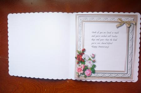 Incert, Mixed Roses Ohn Celtic Lace  by Rosina Walker