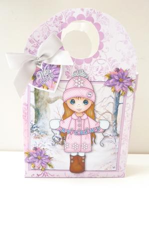 Christmas Grace Large Gift Bag by Rosina Walker