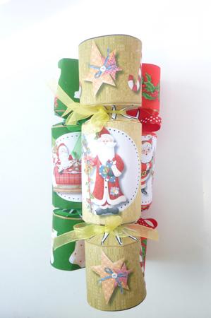 Lovely Gold Christmas Cracker  by Rosina Walker