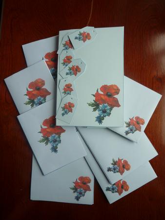 Poppy Stationary Set by Rosina Walker