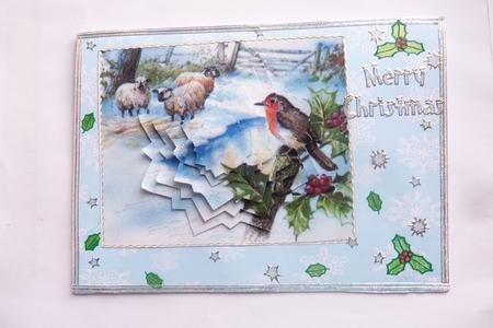 Little Robin in the Field,star Pyramids by Rosina Walker