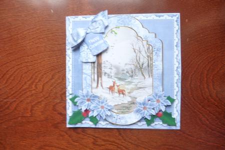 Snow Deer Happy Christmas 6in Christmas Step by Step by Rosina Walker
