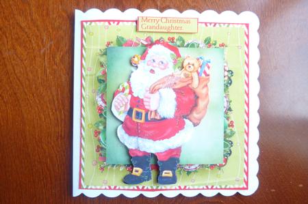 Joyful Santa Mini Kit by Rosina Walker